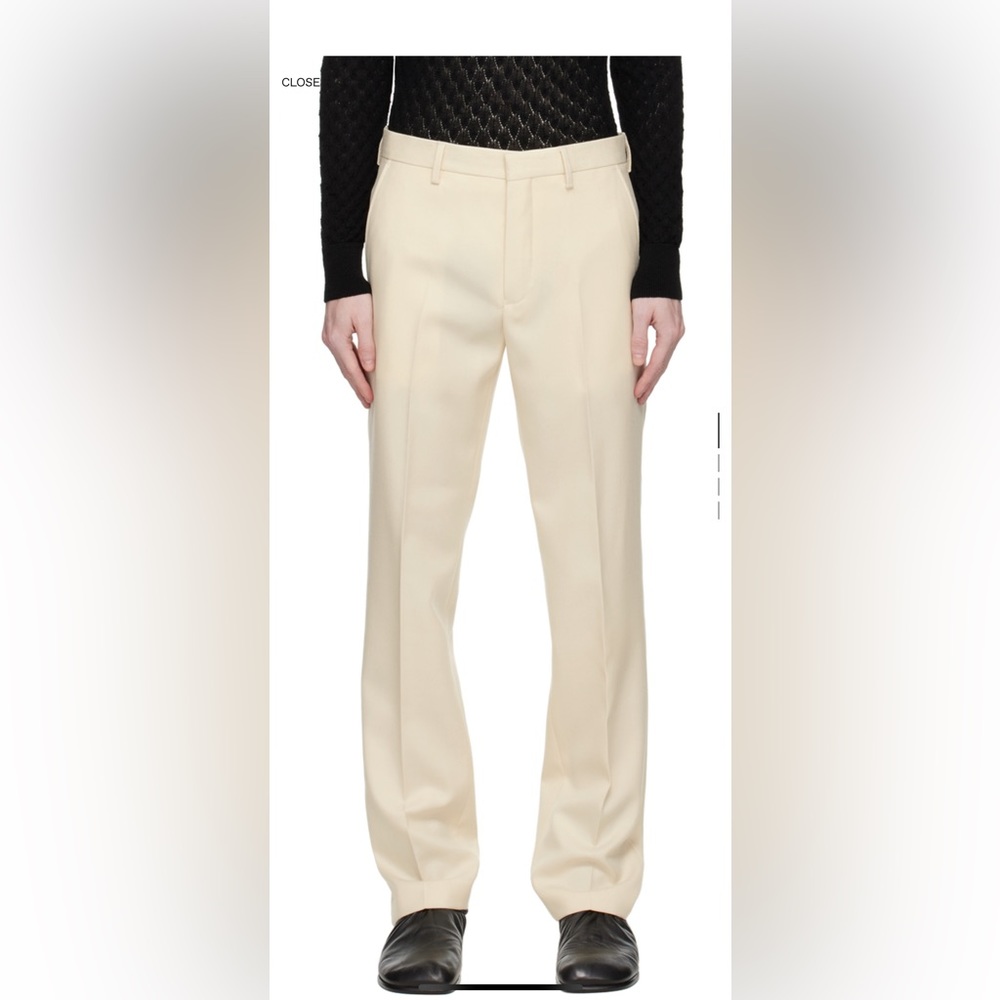 Dries Van Noten Wool Trousers